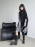 Diagonal Switch Sweater Dress